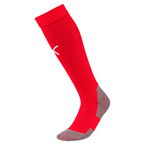 Puma Liga Socks Core, Calcetines para Hombre, Rojo (Red/White), 31-34 (Talla del fabricante: 1)