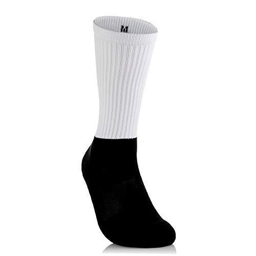 Silky Socks calcetines atléticos en blanco - impresión por sublimación lista - 12 unidades - Blanco - Medium