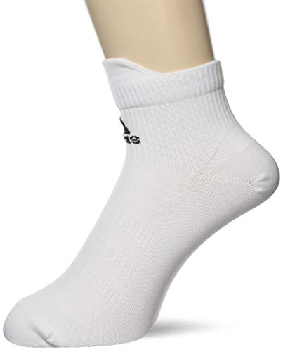 adidas Ask Ankle UL Socks, Unisex Adulto, White/Black/White, XL