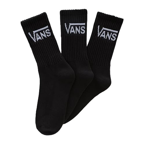 Vans X3 - Par de calcetines para mujer, color negro y negro 36-41, Negro , 36-41