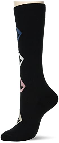 Volcom Sherwood Sock, Calcetines Mujer, Negro (Black), S