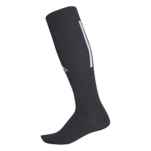 adidas SANTOS SOCK 18 Socks, Unisex adulto, Black/White, 3739
