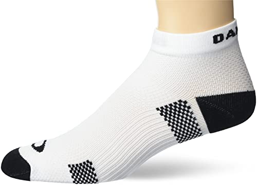 Oakley mens Ribbed Ellipse Short Socks, White, Small US