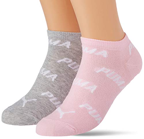 PUMA Bwt Sneaker-Trainer Socks (2 Pack) Calcetines, Rose Water, 35/38 Unisex Adulto