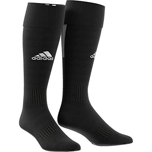 Adidas SANTOS SOCK 18 Socks, Unisex adulto, Black/White, 3739