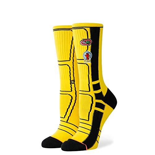 Stance Kb Silhouettes - Calcetines para mujer, Mujer, Calcetines para mujer., W556C19KBB, amarillo, small