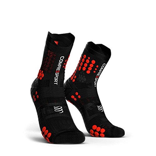 Compressport - Calcetines de running - 'Pro Racing Socks V3 Trail' - Trail Running - Anti Blister - Sujeción óptima, confort premium y gestión de la humedad - Running, triatlón y...