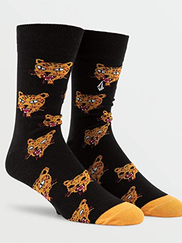 Volcom True Socks Calcetines, Hombre, Orange, O/S