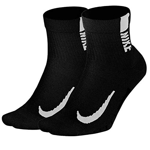 NIKE SX7556 Multiplier Socks unisex-adult black/white XL