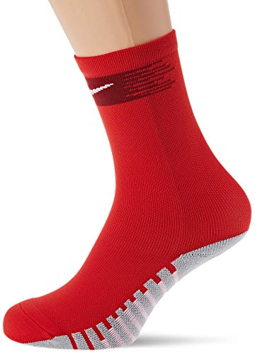 NIKE Crew Sock Socks, Unisex Adulto, University Red/Team Red/White, S