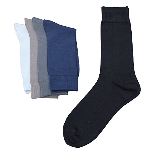 Jasmine Silk 5 pares hombres de lujo 100% seda Calcetines calcetines de noche calcetines tŽrmicos