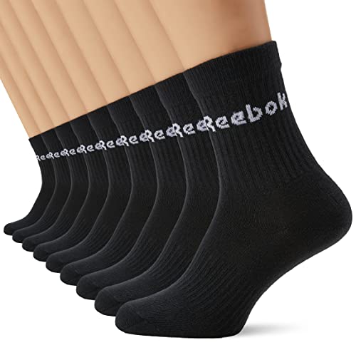 Reebok Medias Marca Modelo Act Core Mid Crew Sock 9P
