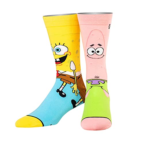 ODD SOX Adult Spongebob & Patrick Premium Knit Standard