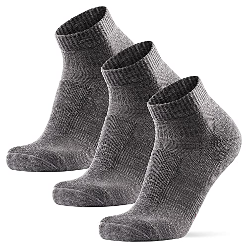 Hiking Low-Cut Socks, 3 Pack (Gris, 39-42)
