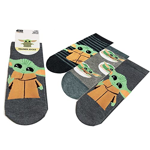 Baby Yoda Star Wars 3 pares de calcetines